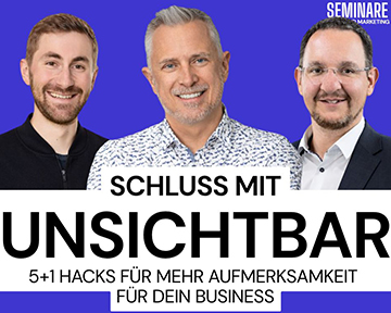 Mehr Sichtbarkeit für KMU: Digitaler Mittag zu PR und Marketing